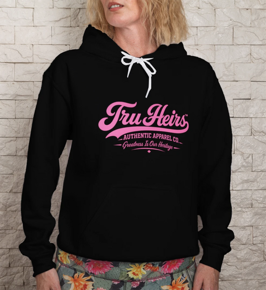 Tru Heirs Heritage Unisex Hoodie (pink)