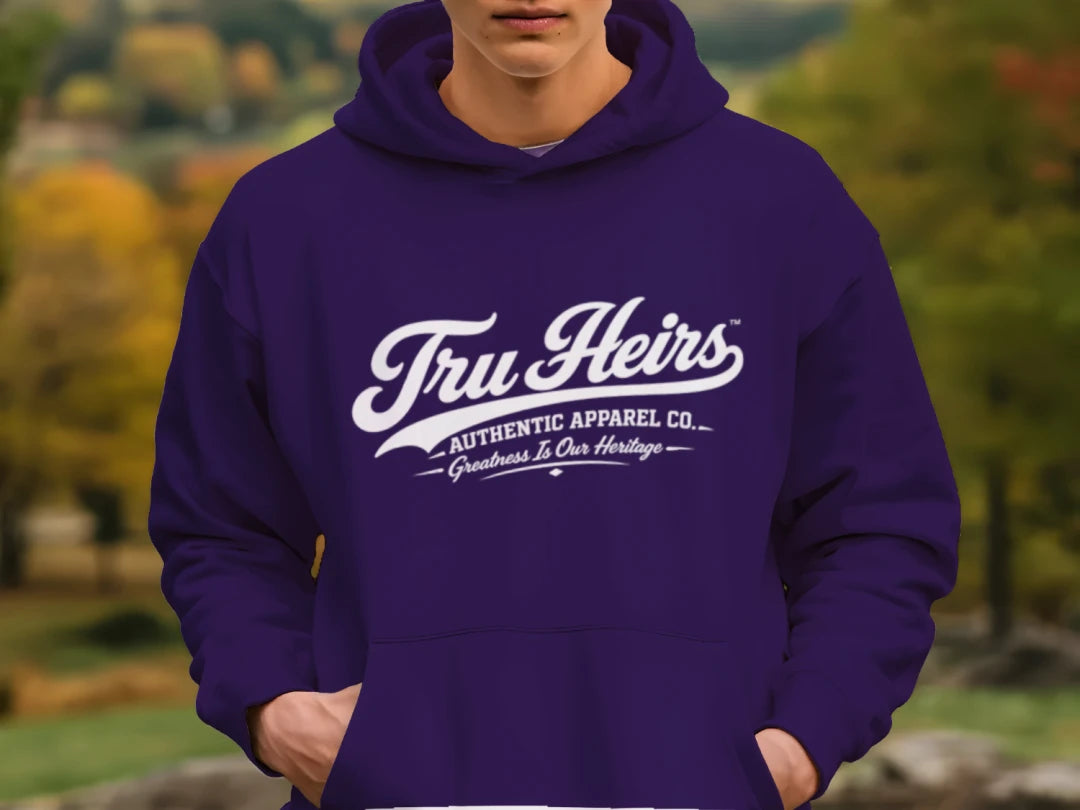 Tru Heirs Heritage Unisex Hoodie (White)