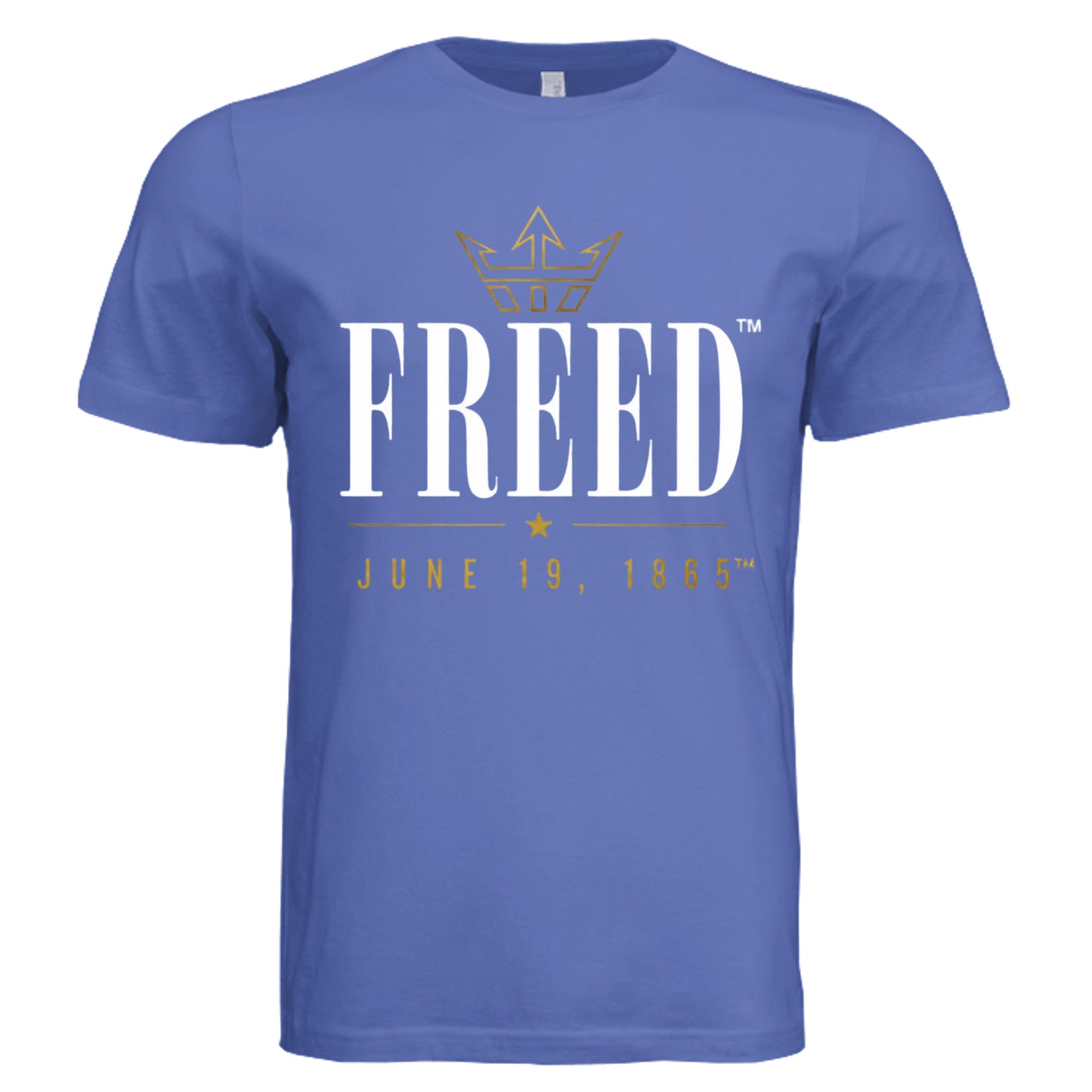 Solid True Royal Triblend - 3413C - FRONT