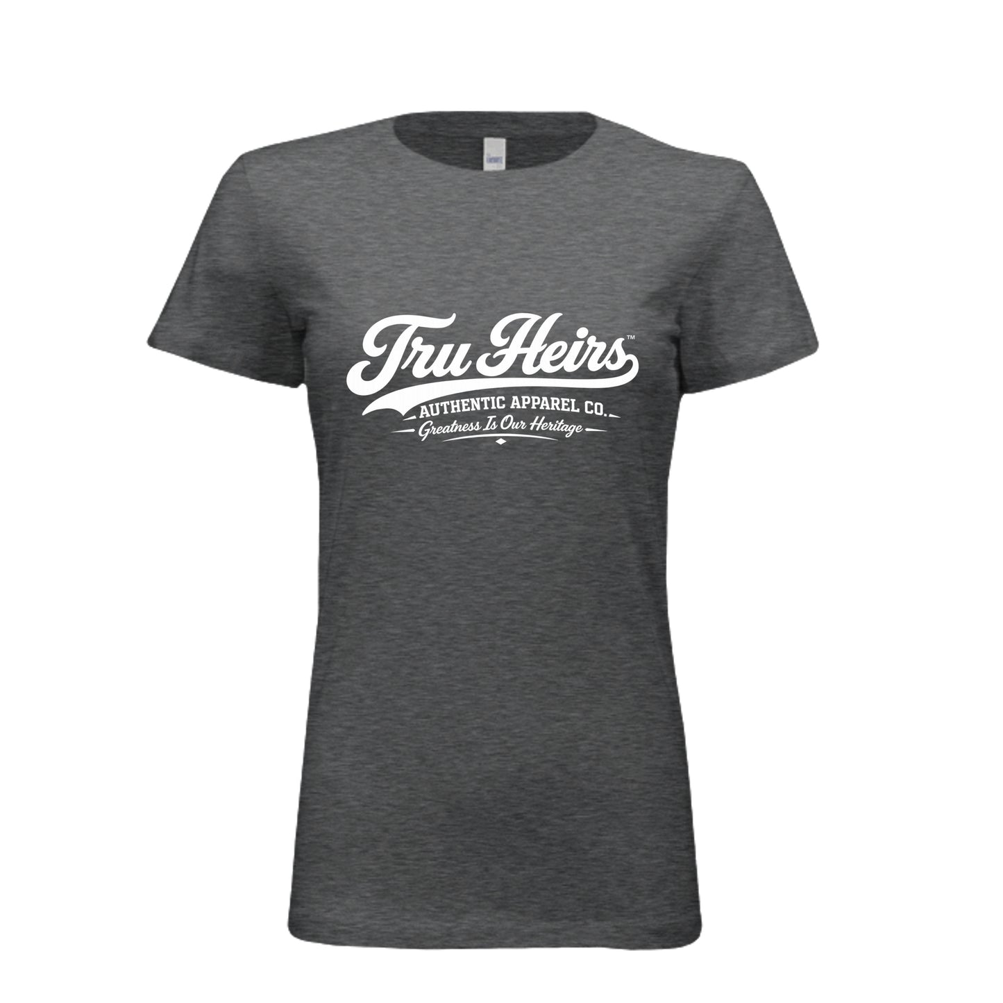DRK GREY HEATHER - 6004 - FRONT