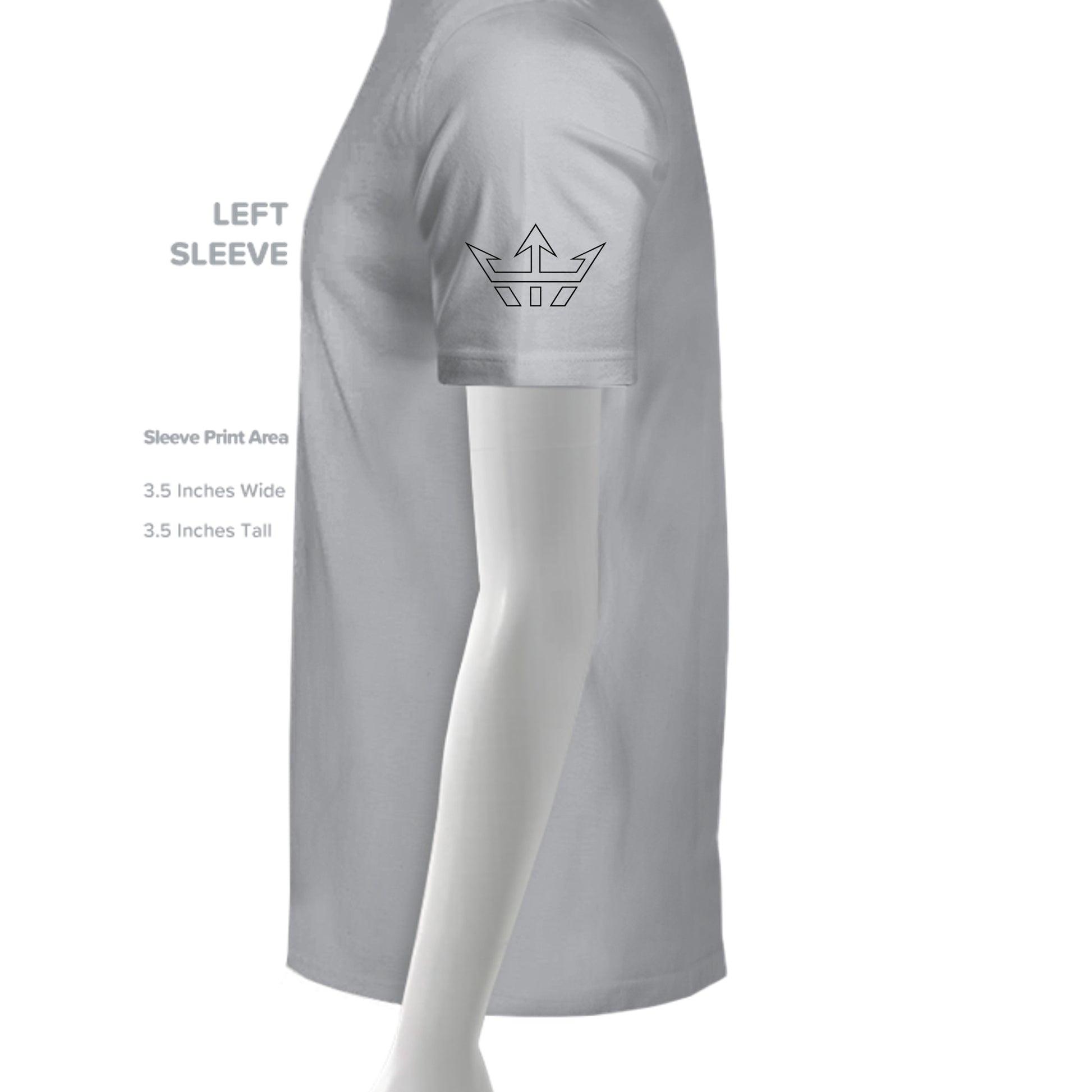 Solid Athletic Grey - 3001C - SLEEVE_LEFT