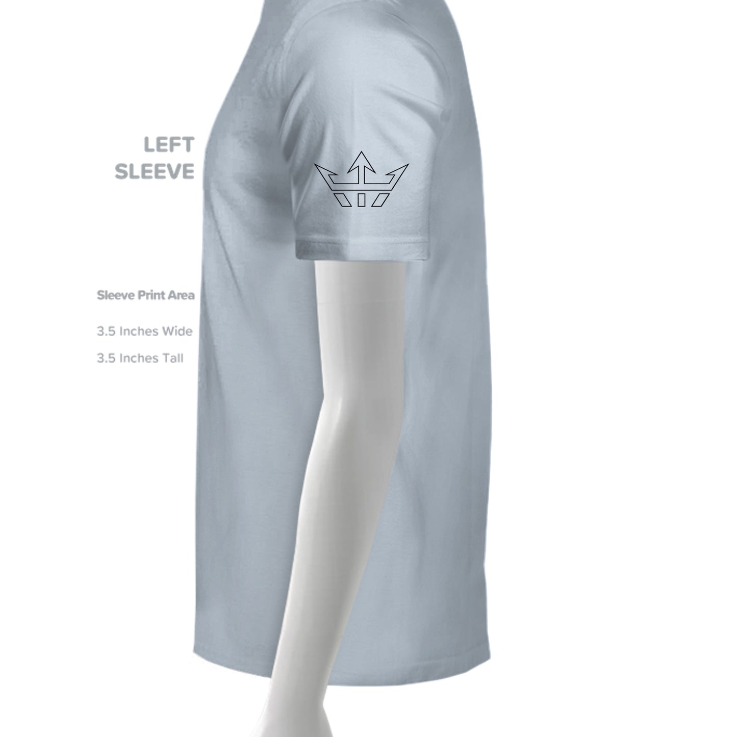 Carolina Blue - 3001C - SLEEVE_LEFT
