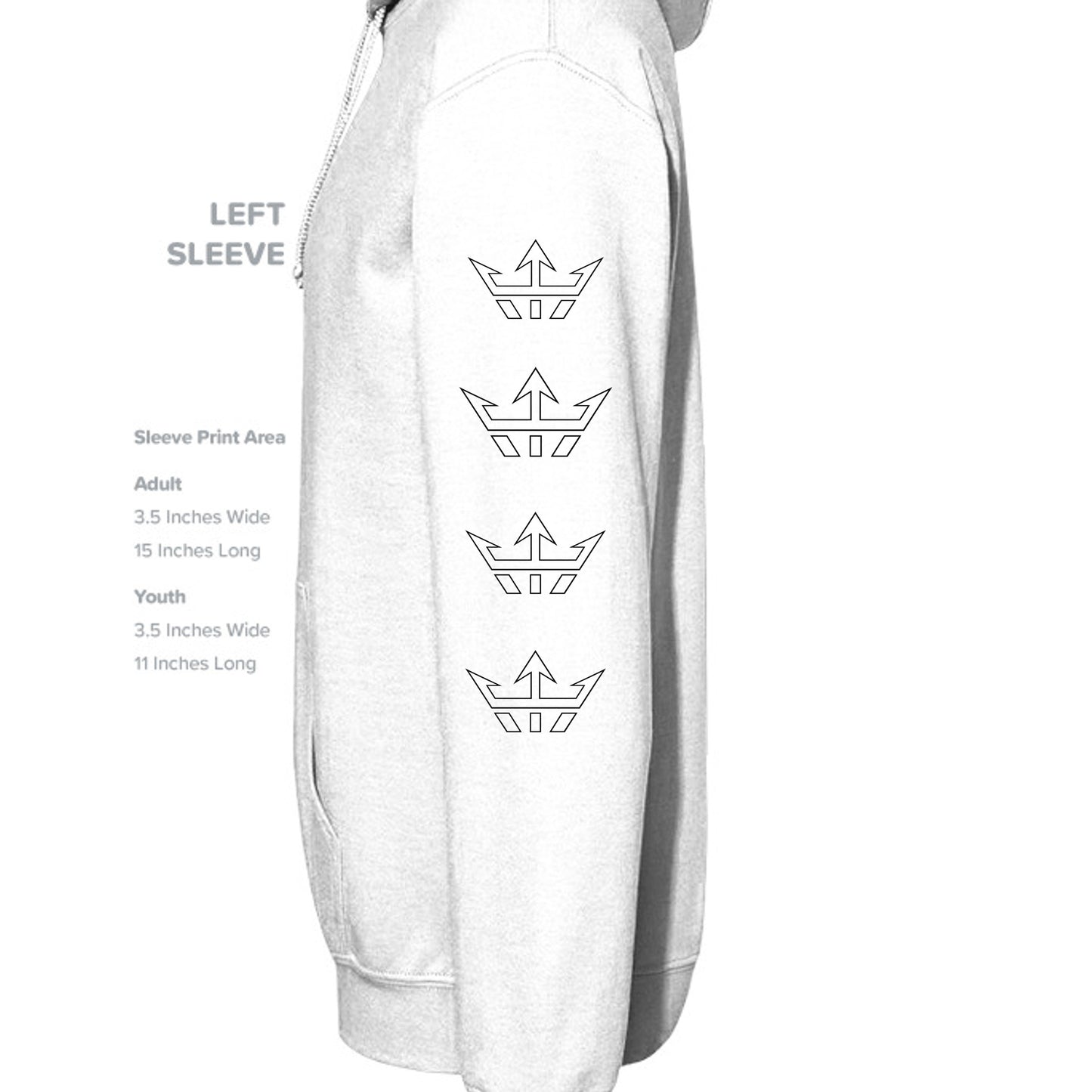 WHITE - G185 - SLEEVE_LEFT