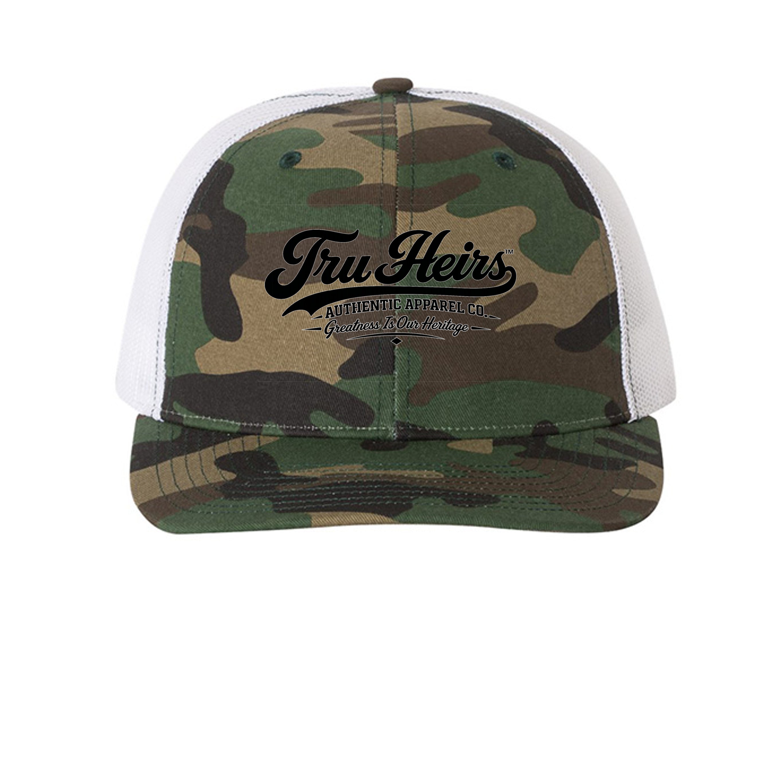 Army Camo/ White - 112P - FRONT
