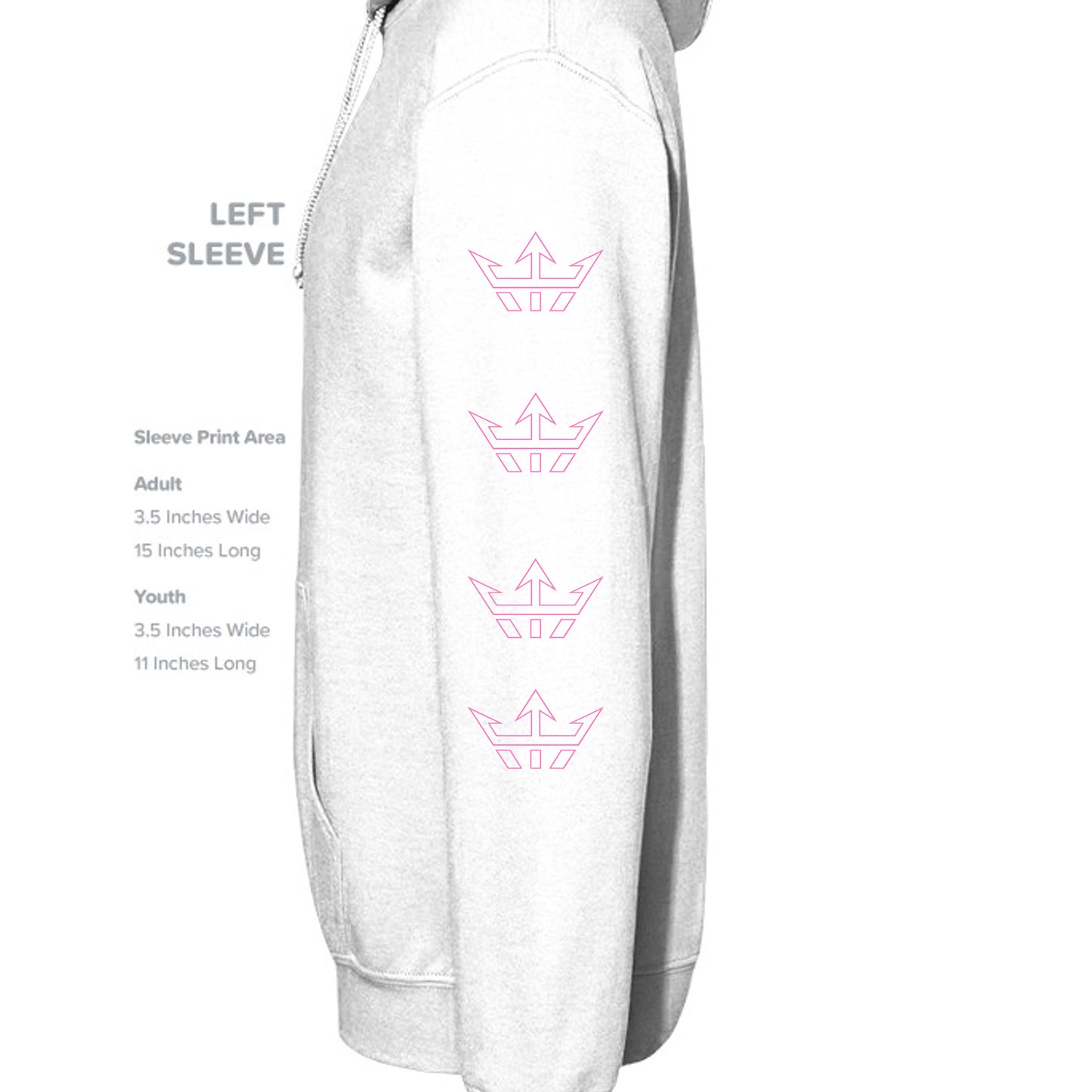 WHITE - G185 - SLEEVE_LEFT