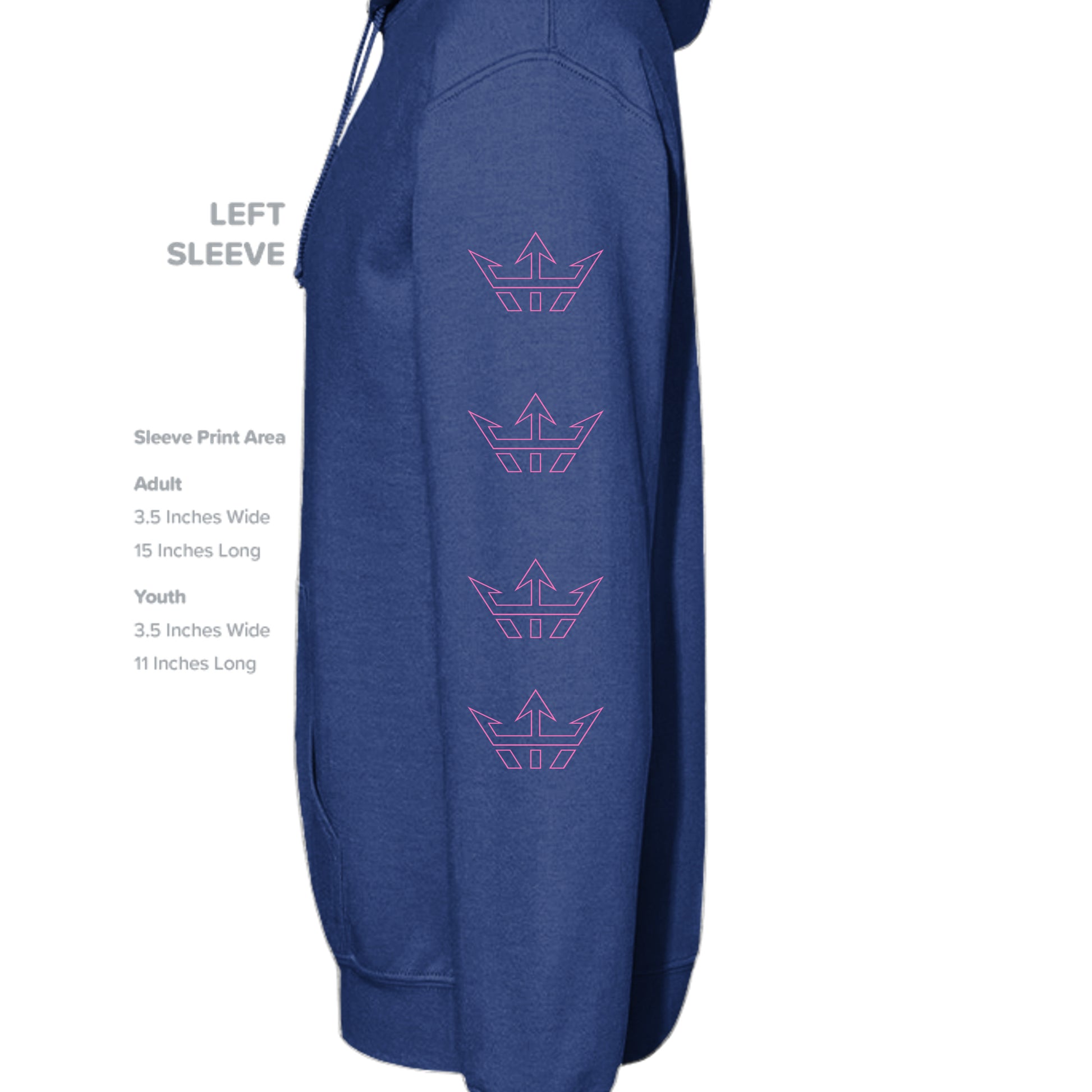 Fan Deep Royal - G185 - SLEEVE_LEFT
