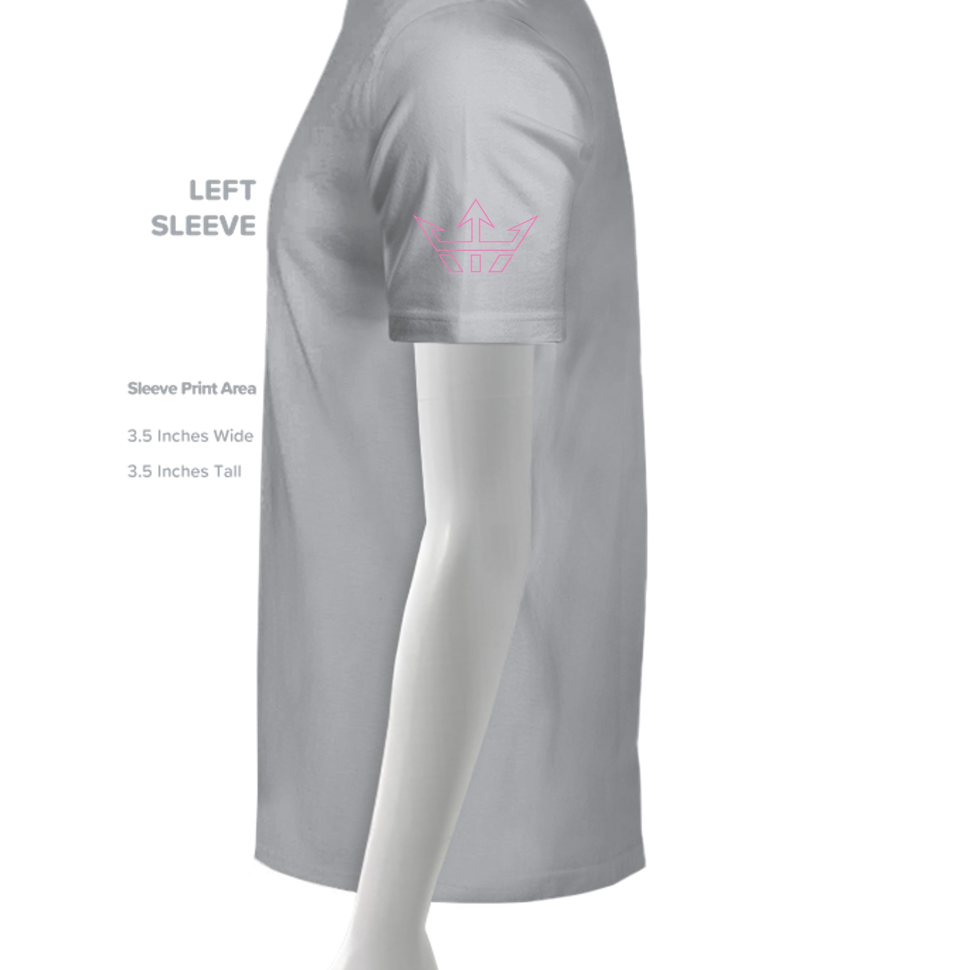 Solid Athletic Grey - 3001C - SLEEVE_LEFT