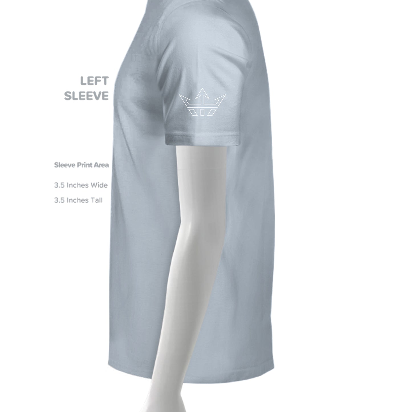 Carolina Blue - 3001C - SLEEVE_LEFT