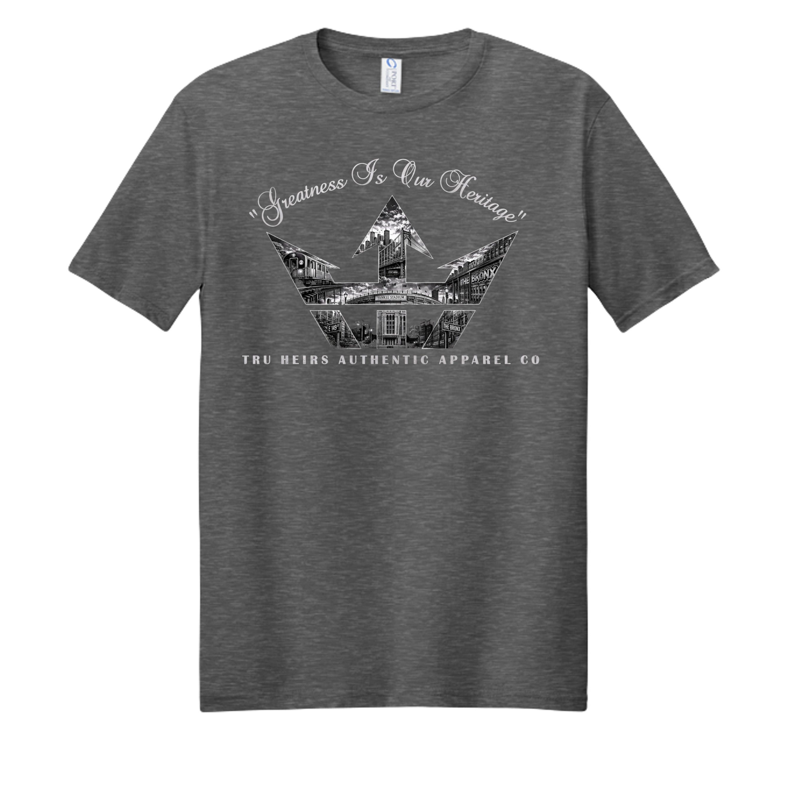 Dark Heather Grey - PC450 - FRONT